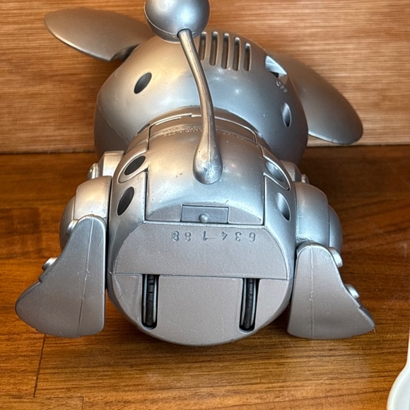 Vintage TEKNO Silver Robotic Electronic Mouse Manley Toy Quest Working - Picture 11 of 12